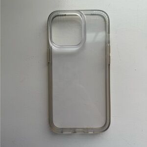 Clear iPhone 13 Pro case